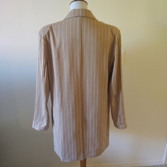 LPA Stripe Double Breasted Blazer Dress - Picture 3 of 9